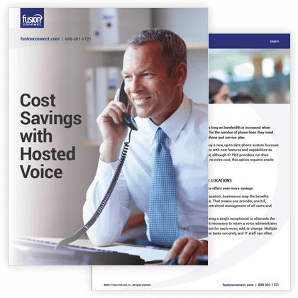 Cost Savings with Hosted Voice