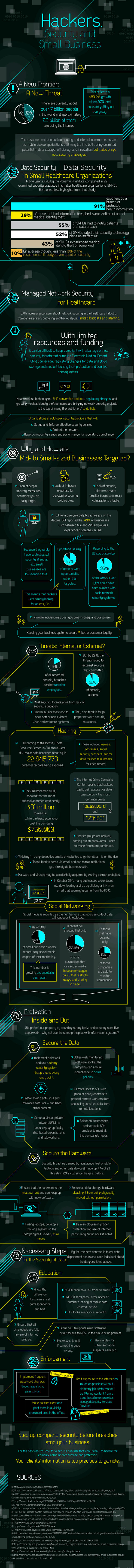 Infographic about hackers