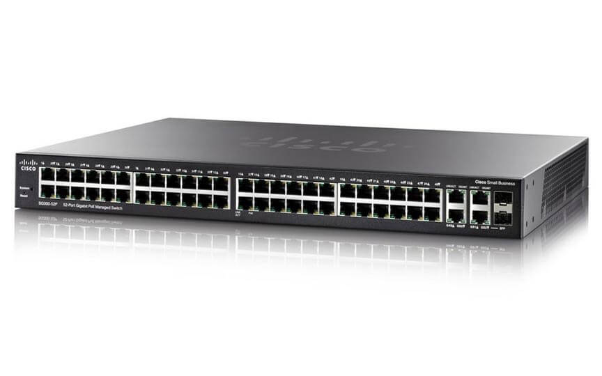Cisco SG350-52P Managed Switch