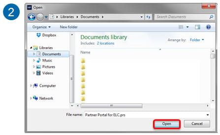screenshot of sending files with UCaaS