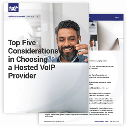Top 5 Considerations in Choosing a VoIP Provider