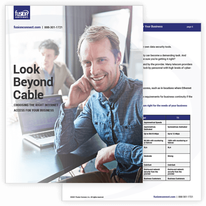 Look Beyond Cable: Choosing the Right Internet Access for Your Business