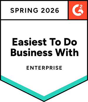 G2 Easiest To Do Business With – Enterprise (Enterprise VoIP Providers)