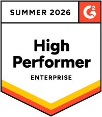 Award: G2 High Performer - Enterprise VoIP Providers