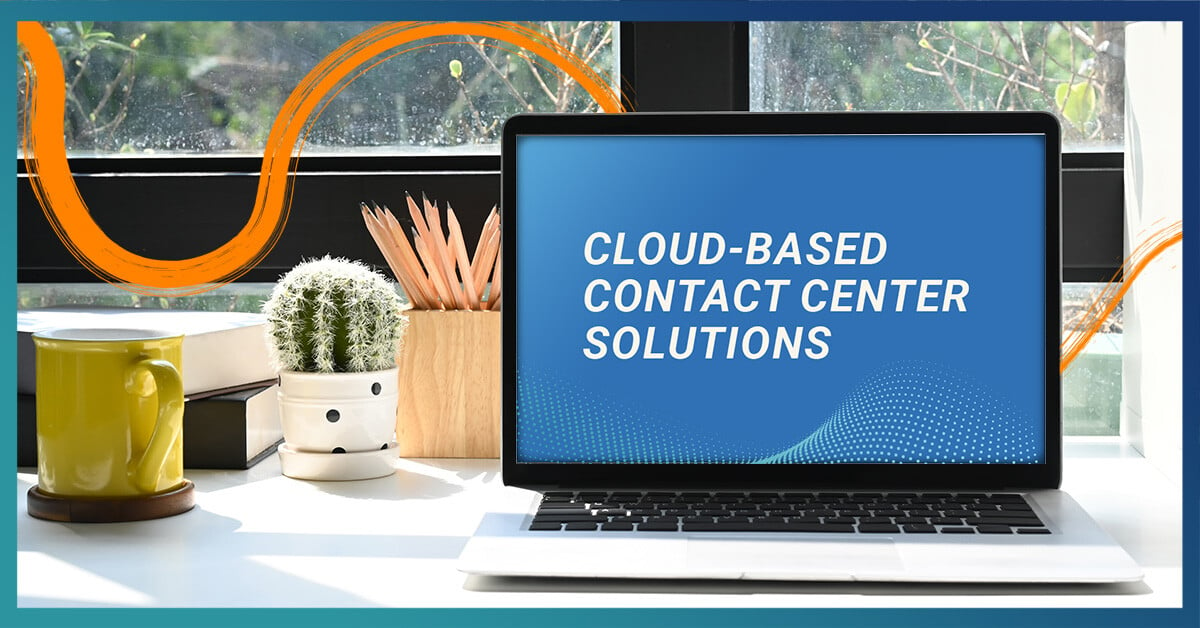 AI generated image for the Cloud-based Contact Center Solutions blog post