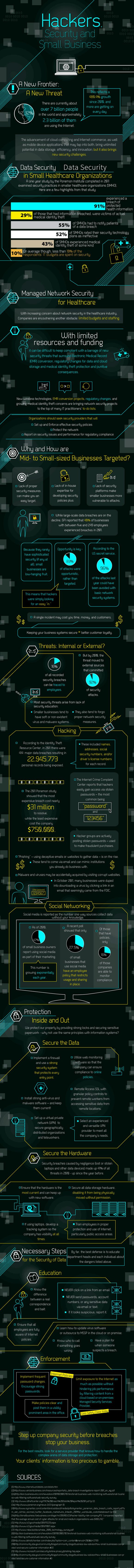 Infographic about hackers