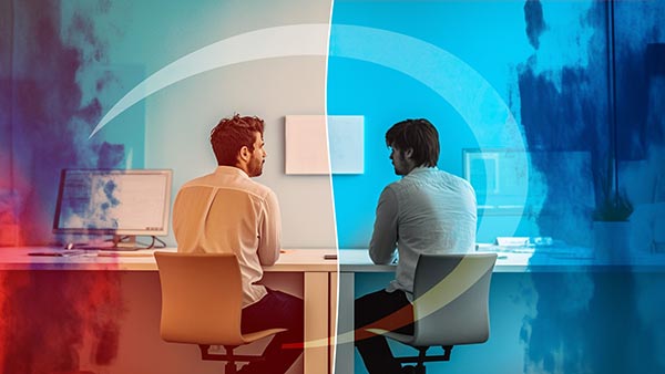 AI generated image for the Avaya alternatives blog post