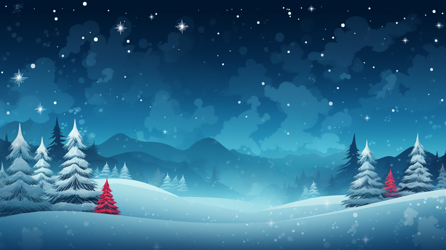 Microsoft Teams Christmas and Holiday Backgrounds