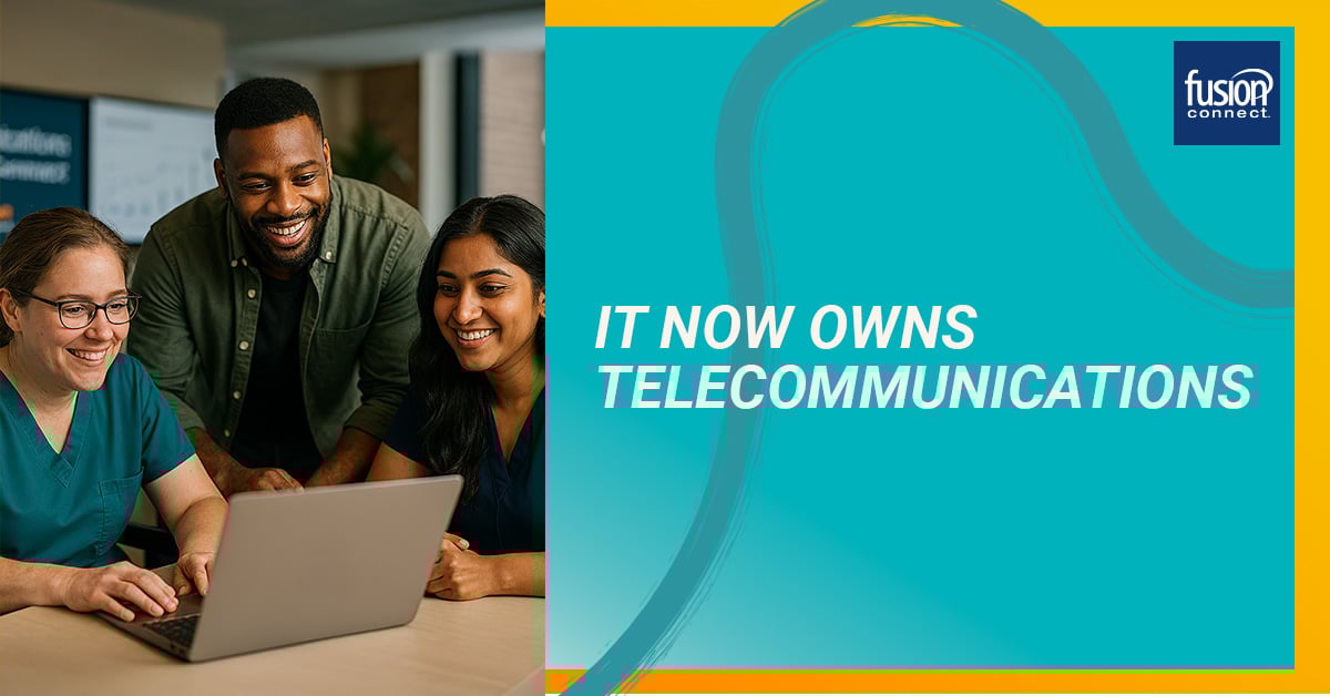 AI generated image for IT owns telecommunications blog post