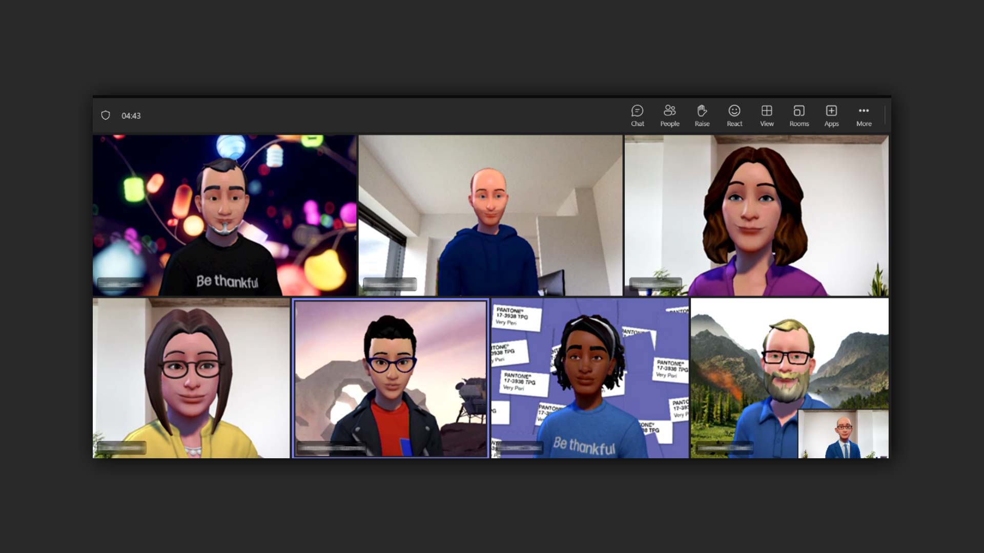 How Mesh Avatars Improve Your Presence in Teams Meetings