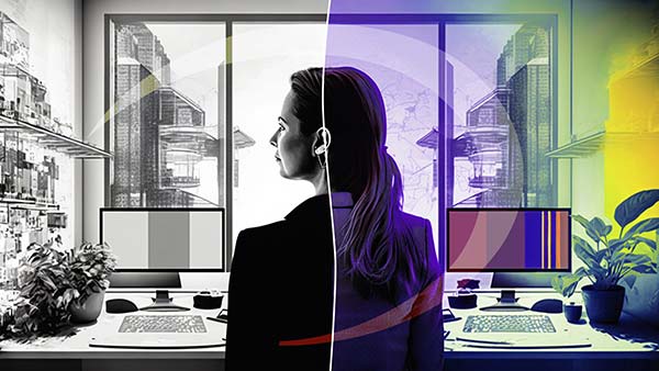 AI generated image for microsoft teams call quality overview post