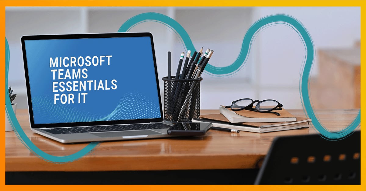 AI generated image for Microsoft Teams essentials for IT blog post