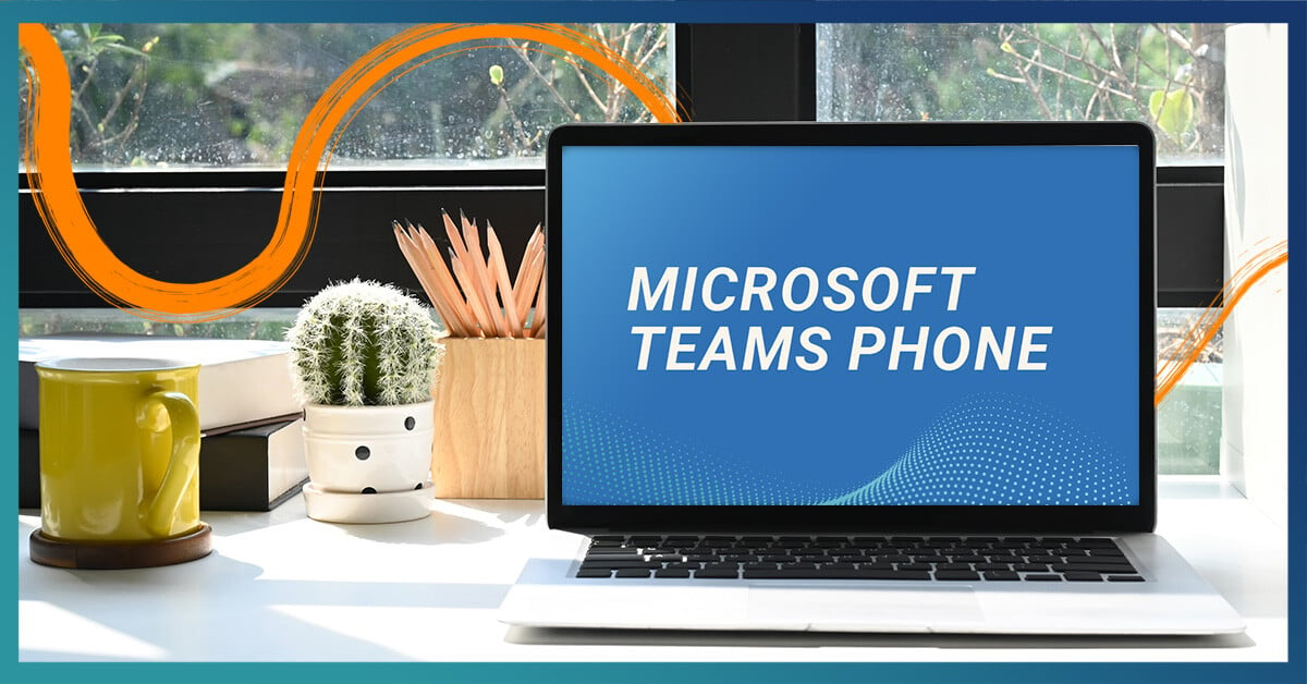 AI generated image for the Microsoft Teams Phone blog post