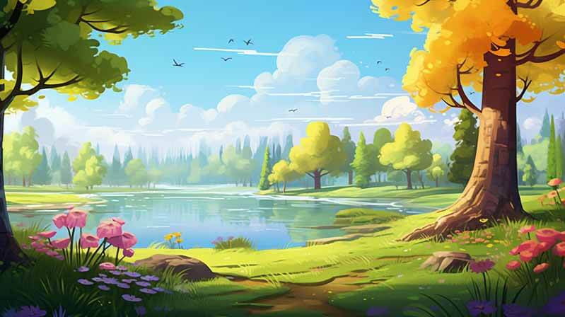 AI Generated Background For Microsoft Teams meeting