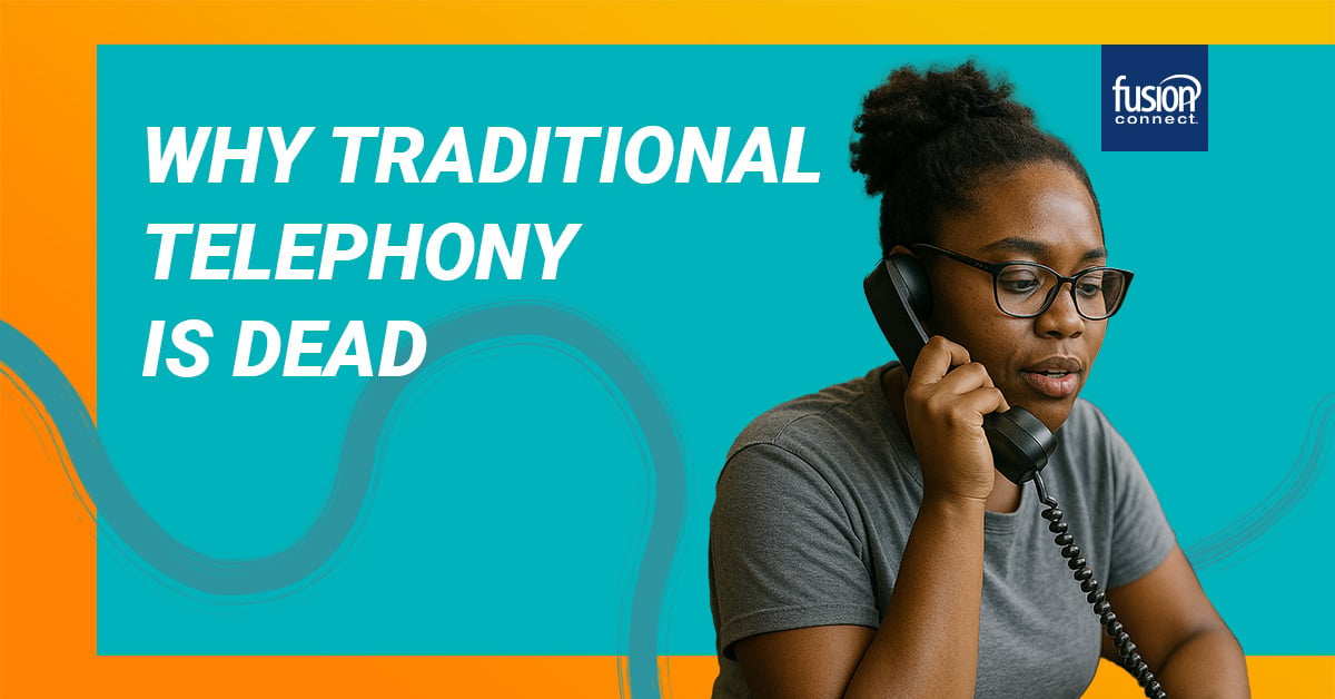 Ai generated image for why traditional telephony is dead blog post