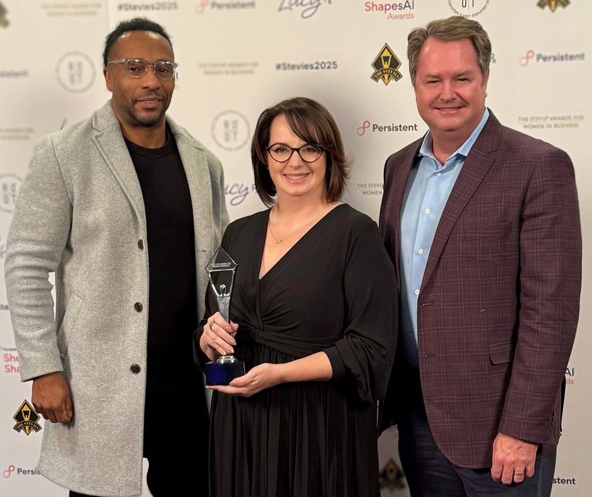 Silver Stevie Award for Woman of the Year Business Services Sharma Montegomery