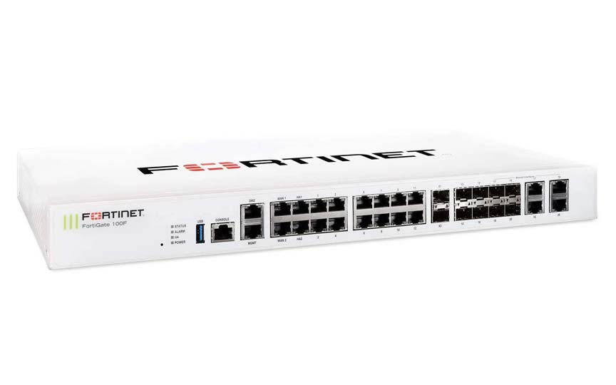 Fortinet FortiGate 100F Next Gen Firewall Protection