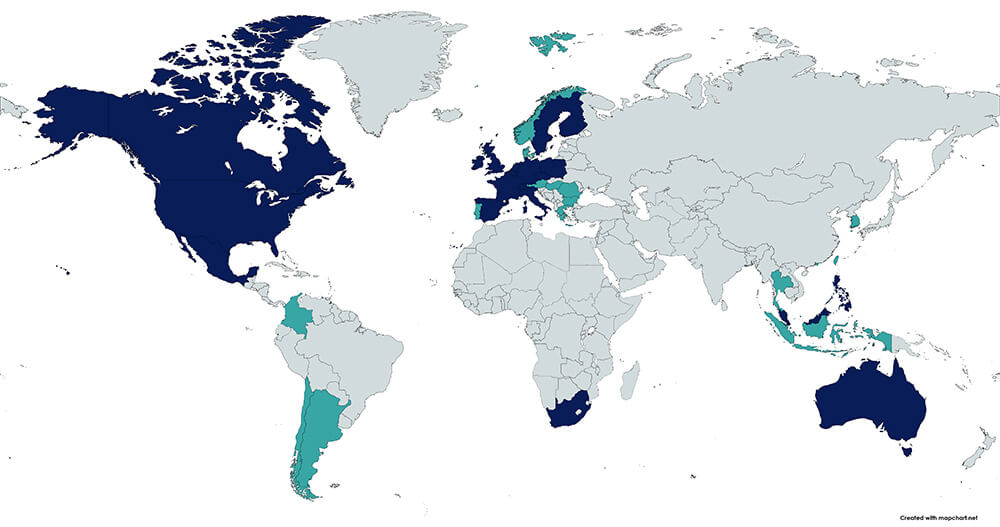 Fusion Connect Services Coverage Map