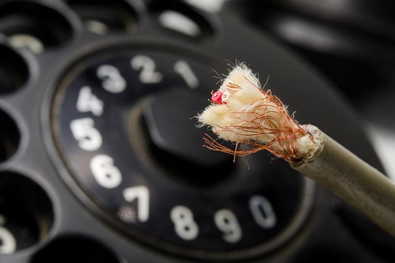 NFPA-72 Compliant Copper Phone Line Replacement