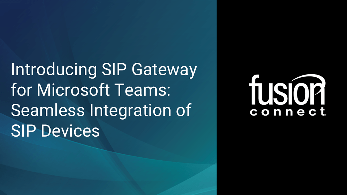 Introducing SIP Gateway for Microsoft Teams: Seamless Integration of SIP Devices