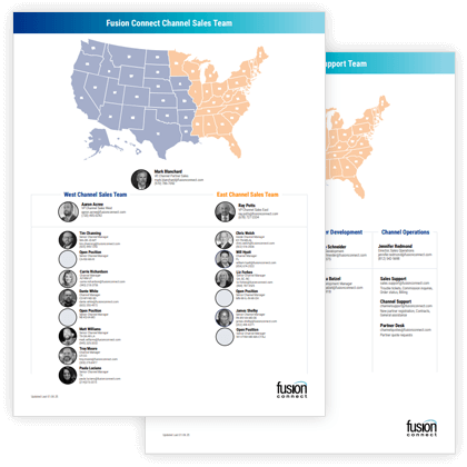 Fusion Connect Channel Sales Team